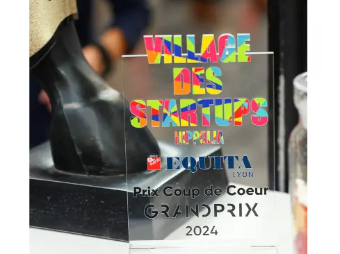 Prix du Village des startup Hippolia - Ogalo à Équita Lyon 2024