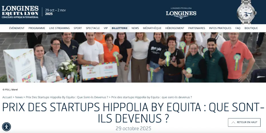 Village stratups Equita Lyon 2025