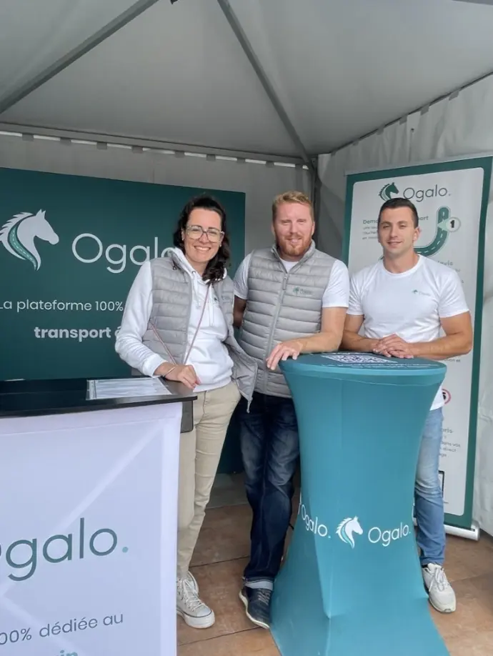 Ogalo est la plateforme dédiée au transport équin professionnel Transport équin professionnel